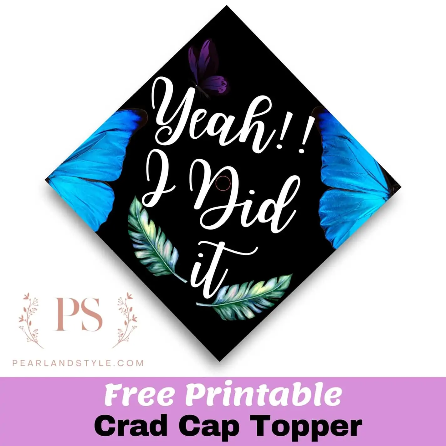 3 Free Graduation Cap Toppers Spice Up Your Graduation Pearl and